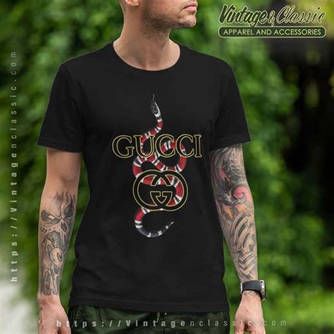 gucci snake king shirt|white Gucci shirt with snake.